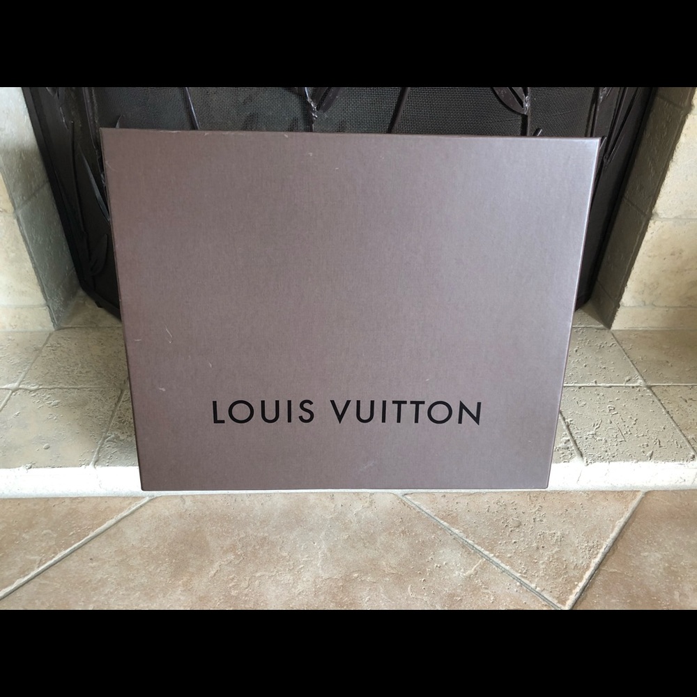 Louis Vuitton box and dust bag